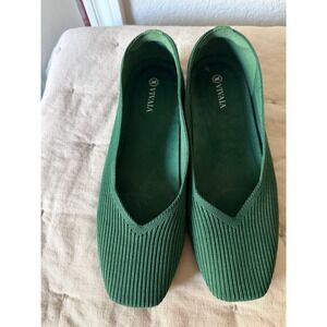 Women's Green Flats